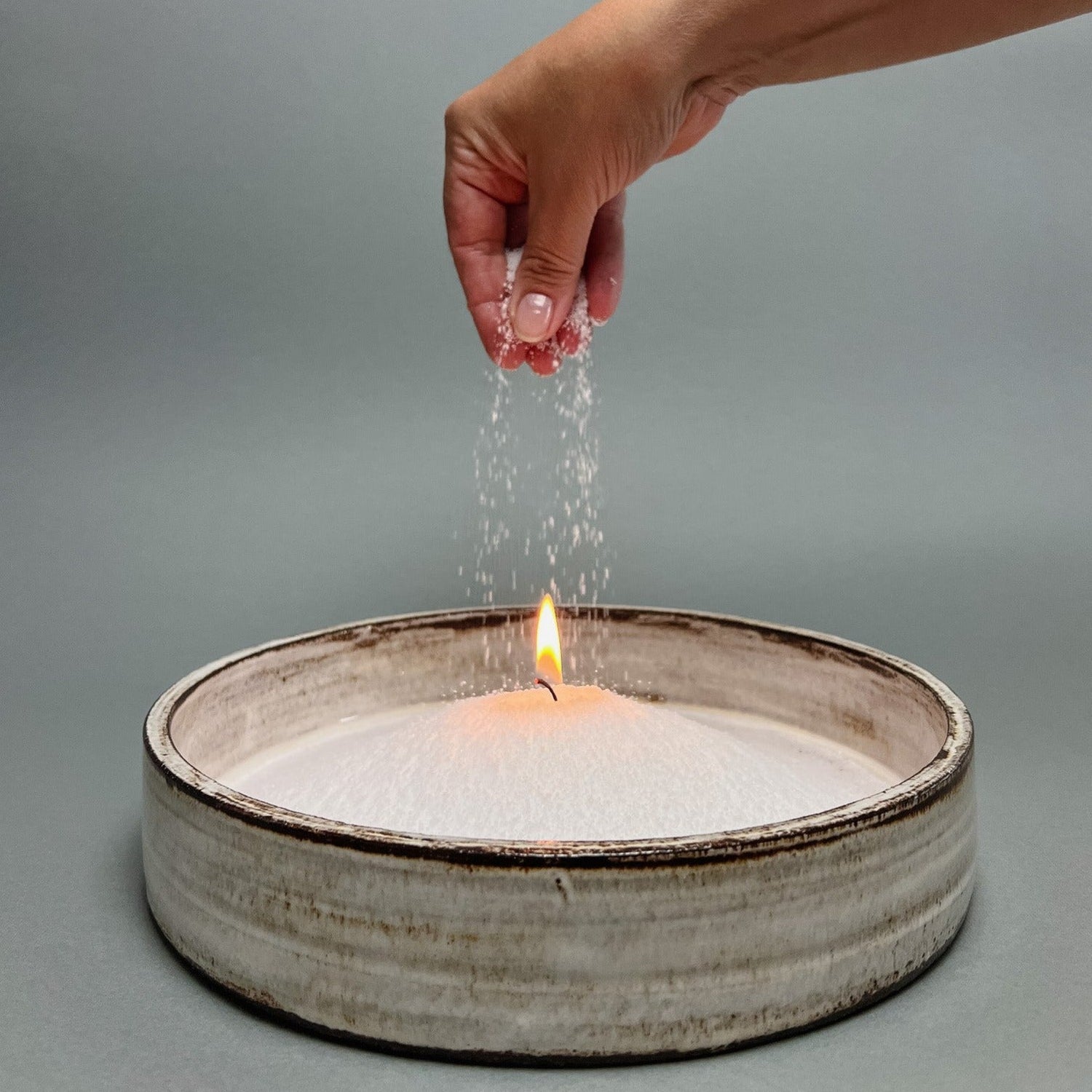 White Candle Sand Wicks Thickness Extra Large