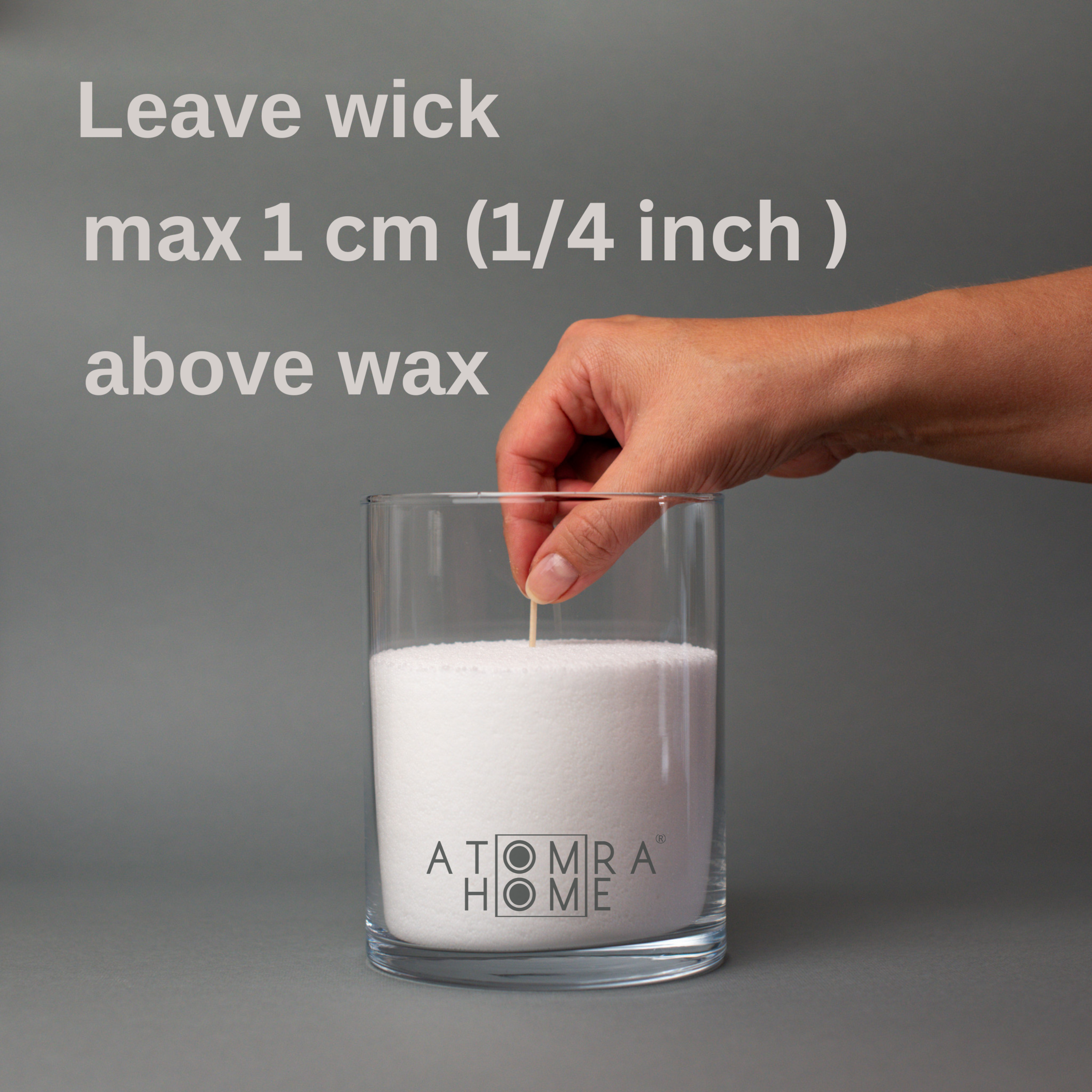 IVORY (OFF WHITE) CANDLE SAND WAX