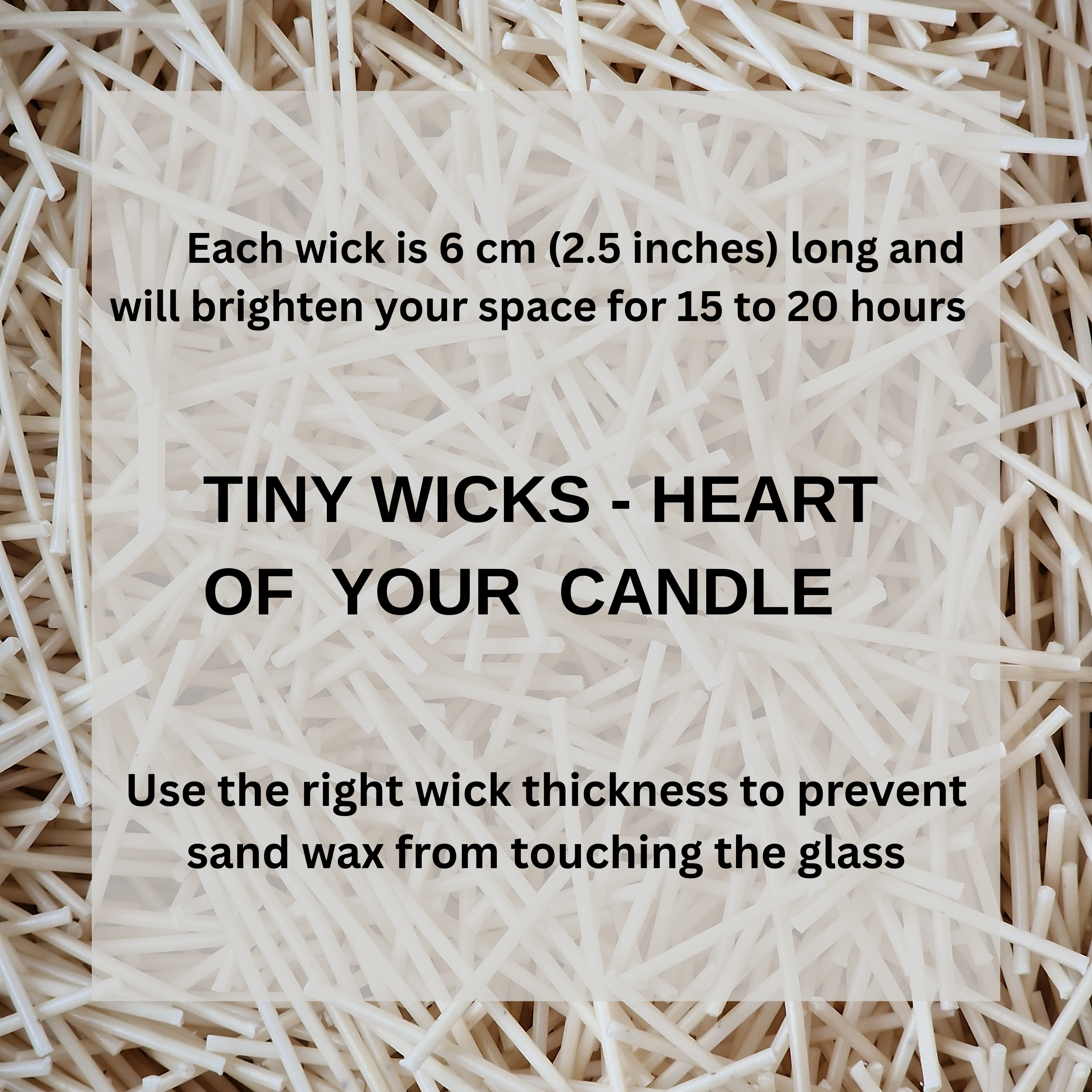 CANDLE SAND WAX ,,BABY PINK"