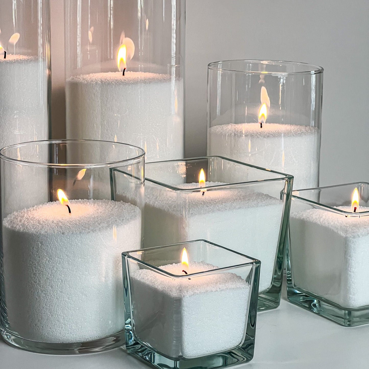 CANDLE SAND WAX 9.9 LB + 90 WICKS AS A GIFT