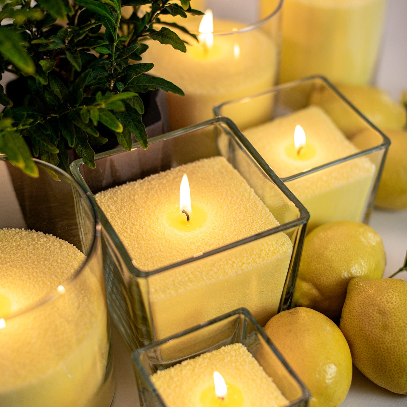 CIRE DE SABLE BOUGIE BEIGE