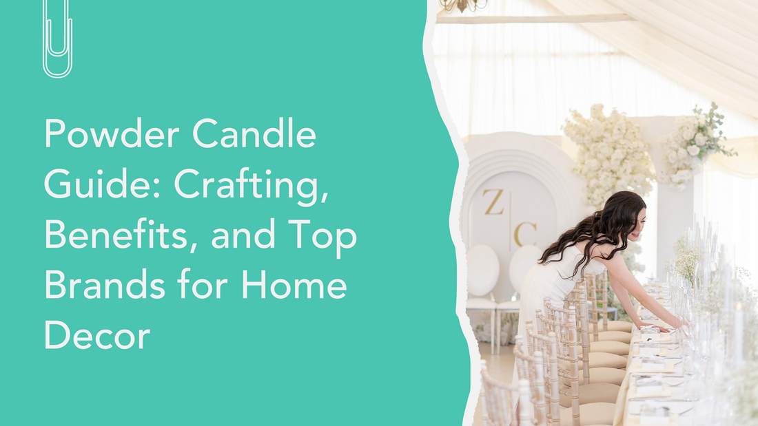 Powder Candle Guide: Crafting, Benefits, and Top Brands for Home Decor