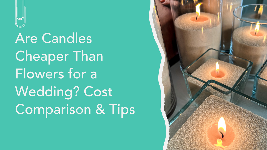 Are Candles Cheaper Than Flowers for a Wedding?