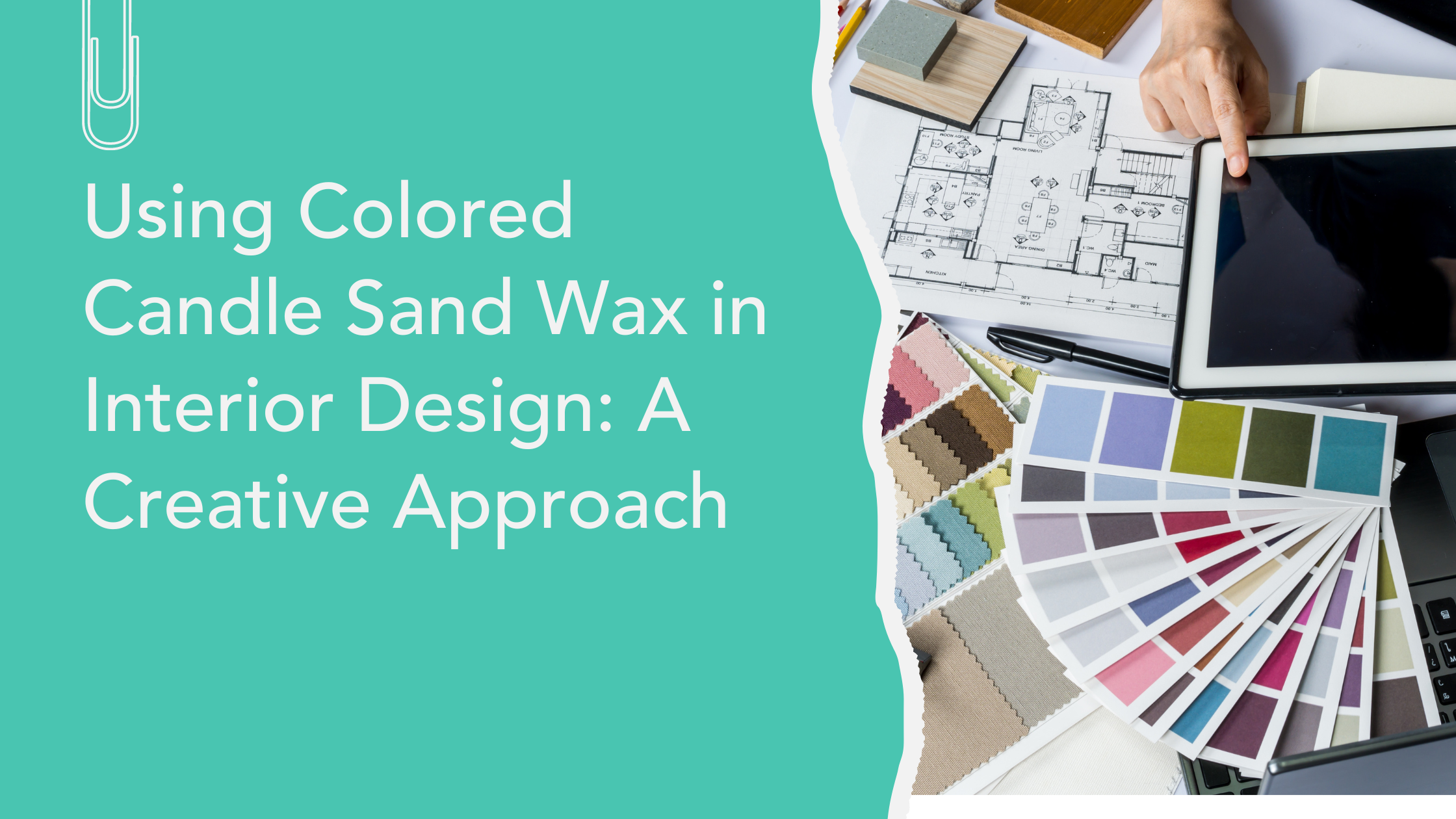 Using Colored Candle Sand Wax in Interior Design: A Creative Approach