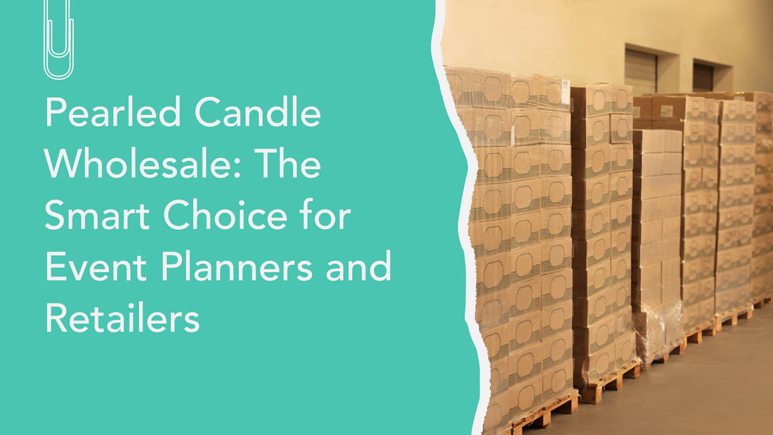 Pearled Candle Wholesale: The Smart Choice for Event Planners and Retailers