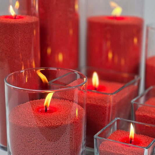 CIRE DE SABLE BOUGIE BEIGE