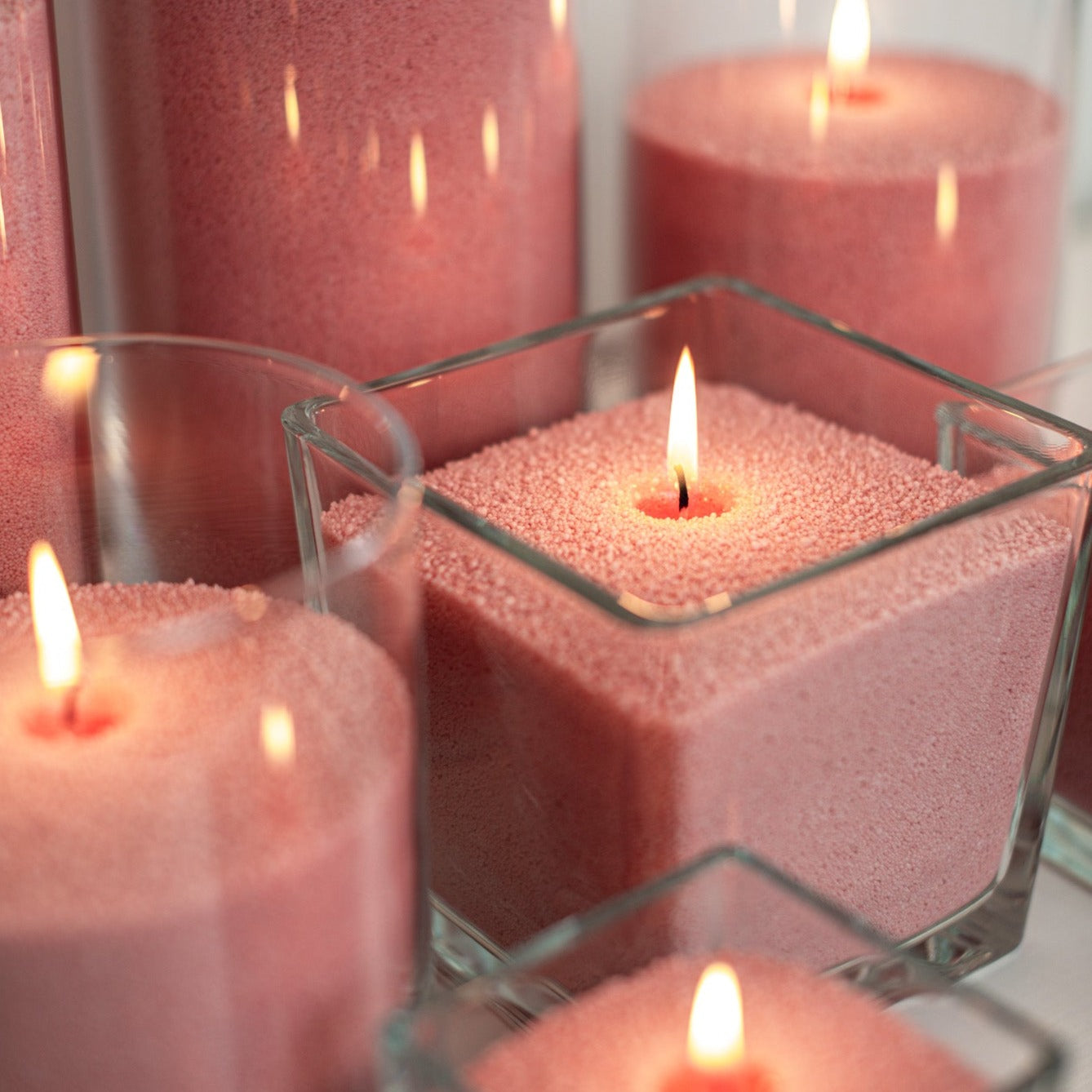 RASPBERRY CANDLE SAND