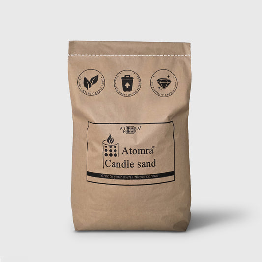 BOUGIE SABLE CIRE 20,5 LB + 150 MÈCHES EN CADEAU